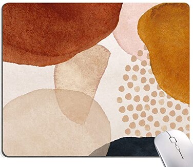KUOSGM Mouse Pad PremiumTextured Mouse Mat NonSlip Rubber Base Mousepad for Laptop Computer PC9579 inAbstract Art
