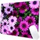 KUOSGM Mouse Pad PremiumTextured Mouse Mat NonSlip Rubber Base Mousepad for Laptop Computer PC9579 inAfrican Daisy