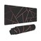 SUFPMP Large Mouse Pad XXL Rose Gold Black Gaming Mouse Pad Big Desk Mat with Stitched Edges Mousepad for Gaming Keyboard Computer Laptop Office 315 X 12