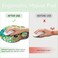 LIMKRIAN Black Cat Mouse Pad Ergonomic Mouse Pad with Wrist Rest Gaming Mouse Pad Wrist Support with NonSlip Pain Relief PU Base Funny Mouse Pads for Desk Work Cute Office Desk Accessories Decor