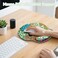 LIMKRIAN Black Cat Mouse Pad Ergonomic Mouse Pad with Wrist Rest Gaming Mouse Pad Wrist Support with NonSlip Pain Relief PU Base Funny Mouse Pads for Desk Work Cute Office Desk Accessories Decor