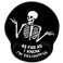 LIMKRIAN Skeleton Mouse Pad Ergonomic Mouse Pad with Wrist Rest Gaming Mouse Pad Wrist Support with NonSlip Pain Relief PU Base Funny Skull Mouse Pads for Desk Goth Office Desk Accessories Decor