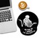 LIMKRIAN Skeleton Mouse Pad Ergonomic Mouse Pad with Wrist Rest Gaming Mouse Pad Wrist Support with NonSlip Pain Relief PU Base Funny Skull Mouse Pads for Desk Goth Office Desk Accessories Decor
