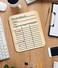 Universal Zone Literary Mouse Pad Mousepad with Famous Book Design Library Due Date Card