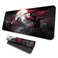 MAY FLOWER Large Gaming Mouse Pad Full Keyboard Mat Long Laptop Mousepad Computer Mouse Mat for Home and Office AntiSlip Rubber Base 315 x 118 Inches Dark Red Moon