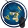 SUFPMP Mouse Pad for ComputersGaming MousePads Office for Laptop Mouse Mat for PC Non Slip Mice Pad Flat Earth Map Model 2T680