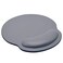 ToLuLu Mouse Pad Leather Wrist Rest Support Ergonomic Memory Foam Mouse Wrist Rest Pad with Non Slip Rubber Base Durable Comfortable Mousepad for Computer Pain Relief at Home Office Work Travel Grey