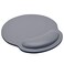 ToLuLu Mouse Pad Leather Wrist Rest Support Ergonomic Memory Foam Mouse Wrist Rest Pad with Non Slip Rubber Base Durable Comfortable Mousepad for Computer Pain Relief at Home Office Work Travel Grey