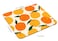 TSSOHU Mouse Pad Oranges Mousepad Pink Office Decor for Women Desk Accessories Lemons Summer Fruits Mousepad Gift for Coworker Boss 95x79x012 Inch