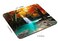 TSSOHU Mouse Pad Rectangle Deep Forest Waterfall AntiSlip Rubber Mousepad for Gaming Office Laptop Computer PC Men Women Kids Cute Custom Pattern