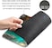 TSSOHU Mouse Pad Rectangle Deep Forest Waterfall AntiSlip Rubber Mousepad for Gaming Office Laptop Computer PC Men Women Kids Cute Custom Pattern