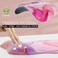 MROCO Ergonomic Mouse Pad with Gel Wrist Rest 94 x 81 in Pink Marble