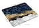 TSSOHU Navy Blue Marble Mouse Pad NonSlip Rubber Base Gaming MousePads for Computers Laptop Office Computer Mouse Pad for Wireless Mouse 95x79x012 Inch240mm x 200mm x 3mm