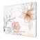 Niniubye Mouse Pad 30 Thicker Minimalism Flower Theme Computer Pad AntiSlip Rubber Mouse Mat with Stitched Edges for Gaming Office Laptop PC Women 8 x 10 Thick 5 mm White Pink