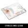 Niniubye Mouse Pad 30 Thicker Minimalism Flower Theme Computer Pad AntiSlip Rubber Mouse Mat with Stitched Edges for Gaming Office Laptop PC Women 8 x 10 Thick 5 mm White Pink