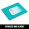 Niniubye Mouse Pad 30 Thicker Teal Green Computer Pad AntiSlip Rubber Mouse Mat with Stitched Edges for Gaming Office Laptop PC Women Men 8 x 10 Inch Thick 5 mm Modern Design Square
