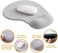 DEMON CHEST Office Mousepad with Gel Wrist Support Ergonomic Gaming Desktop Mouse Pad Wrist Rest Design Gamepad Mat Rubber Base for Laptop Computer Silicone NonSlip SpecialTextured Surface 08Navy