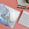 Oriday Gaming Mouse Pad Inspirational Quote Mouse Pad Motivational Quotes for Work Blue Ocean