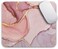 Oriday Gaming Mouse Pad Inspirational Quote Mouse Pad Motivational Quotes for Work Pink and Purple