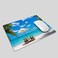 Pehede Mouse Mat Summer Vacation BeachNonSlip Rubber Base Thick Black Mousepad for Laptop Computer PC 79x95 Inch