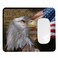 Pehede Vintage Constitution Paper Mouse Pad US Flag Bald Eagle 79x95 Inch Office Home