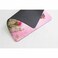 pingpi Pink Mouse Pad CustomFlower Decor Butterfly Fliying on The Pink Rose Personalized Design NonSlip Rubber Mousepad