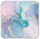 CZDZYMJYHS Premium Square Waterproof NonSlip Rubber Base Mouse Pad 9x9 inches Blue Marble