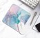 CZDZYMJYHS Premium Square Waterproof NonSlip Rubber Base Mouse Pad 9x9 inches Blue Marble