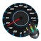 ZUIDSYI Racing Car Mouse Pad Speedometer Mouse Pads for Desk Stitched Edge Mousepad with NonSlip Rubber Base Gaming Mouse Mat for Computer Laptop Home Office