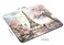 TSSOHU Rectangle Mouse Pad Paris Eiffel Tower Romantic Lover Pink Flower PremiumTextured Custom Mouse Mat DesignWashable Mousepads NonSlip Rubber Base Computer Mousepad for Wireless Mouse