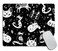 TSSOHU Rectangle Mouse Pad Witchs Cat Cat and Sugar Skull PremiumTextured Custom Mouse Mat DesignWashable Mousepads NonSlip Rubber Base Computer Mousepad Personalized for Wireless Mouse