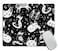 TSSOHU Rectangle Mouse Pad Witchs Cat Cat and Sugar Skull PremiumTextured Custom Mouse Mat DesignWashable Mousepads NonSlip Rubber Base Computer Mousepad Personalized for Wireless Mouse