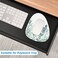 Rimilak Small Mouse Pad 6 x 7 Inch Irregular Mini Mouse Pad with NonSlip Rubber Base Waterproof Compact Mouse Mat for Laptop Computer Wireless Mouse Keyboard Home Office Travel Green Leaves