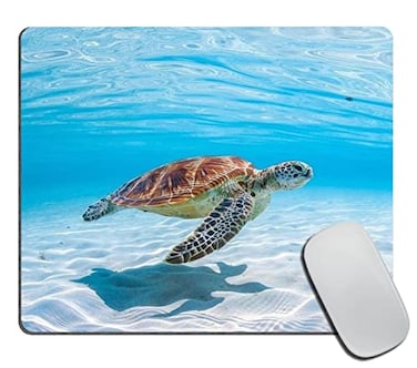 TSSOHU Sea Turtles Mouse Pad NonSlip Rubber Base Gaming MousePads for Computers Laptop Office Computer Mouse Pad for Wireless Mouse 95x79x012 Inch240mm x 200mm x 3mm