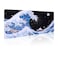 Funacola Sea Wave Japanese Art Mouse Pad Gaming XL Large Desk Mat Long Extended Mousepad Big Table Pads Keyboard Mats for Office Home Gamer 315 X 118 Inches
