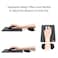 SenseAGE Detachable Ergonomic Mouse Pad with Wrist Rest Support Adjustable Placement for Pain Relief NonSlip Base for Computer Laptop Office Desk Accessories 97 x 73 in Dark Grey