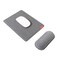 SenseAGE Detachable Ergonomic Mouse Pad with Wrist Rest Support Adjustable Placement for Pain Relief NonSlip Base for Computer Laptop Office Desk Accessories 97 x 73 in Dark Grey
