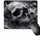 CICPLKSE Skull Mouse Pad Grey Skull Background Customized Rectangle NonSlip Rubber Mouse Pads Gaming Mouse Pad240mm x 200mm