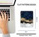GZXHS Small Mouse pad mall only Takes up Mouse Space Mini Travel Carry Washable Lycra NonSlip Rubber Base Office Small Space 5x6inches Black and white gold marble