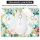 COUKASO Small Mouse Pad Mini Mouse Pad 6 X 8 Inch with NonSlip Rubber Base for Keyboard Tray Laptops Wireless Mouse Home Office Travel Washable Portable Cute Summer Flowers