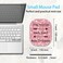 CJYRHFY Small Mouse PadMini Mouse Pad 6 x 7 Inchfor Laptop Keyboard Tray Wireless Mouse Home Office Travelwith NonSlip Rubber Base Waterproof Mouse MatInspirational Quotes