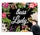 Smooffly Custom Gaming Mouse Pad Floral Lady Funny Mouse Pad