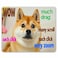 Smooffly Funny Doge Mousepad Rectangle Shape