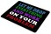 Smooffly Funny Saying Quotes Mouse Pad Let Me Drop Everything and Work On Your Problem Gaming Mouse Pad Mat