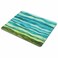 Smooffly Mouse pad Bright Blue and Green WavesWatercolor Wavy Texture Design Mousepad NonSlip Rubber Gaming Mouse Pad Rectangle Mouse Pads for Computers Laptop