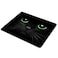 SSOIU Black Cat Mouse Pad Green Eyes Cat Black Background Design Mousepad Non Slip Rubber Gaming Mouse Pad Rectangle Mouse Pads for Computers Laptop 95 X 79 Inch 240mmX200mmX3mm