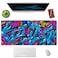 SSOIU Extended Gaming Mouse Pad NonSlip WaterResistant Rubber Base Computer Keyboard Mouse Mat 355 x 157inch XXLarge Desk Mat Ideal Partner for Work Game Beautiful Street Art Graffiti