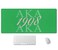 SSOIU Extended Gaming Mouse Pad 355x157 in Large Stable Rubber Base Mousepad with Stitched Edges Keyboard Mouse Mat Desk Pad for Work Game Office Home AkA 1908 Cool Design Green Color