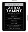SSOIU Gaming Mouse Pad Custom Inspirational Office Mouse pad Motivational Positive Quotes Ten Things that Require Zero Talent Rectangle Mouse Pads for Computers Laptop 95 X 79 Inch