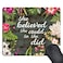SSOIU Gaming Mouse Pad She Believed She Could So She Did Inspirational Quotes Vintage Floral Rustic Wood Motivational Quote Mouse Pads for Computers